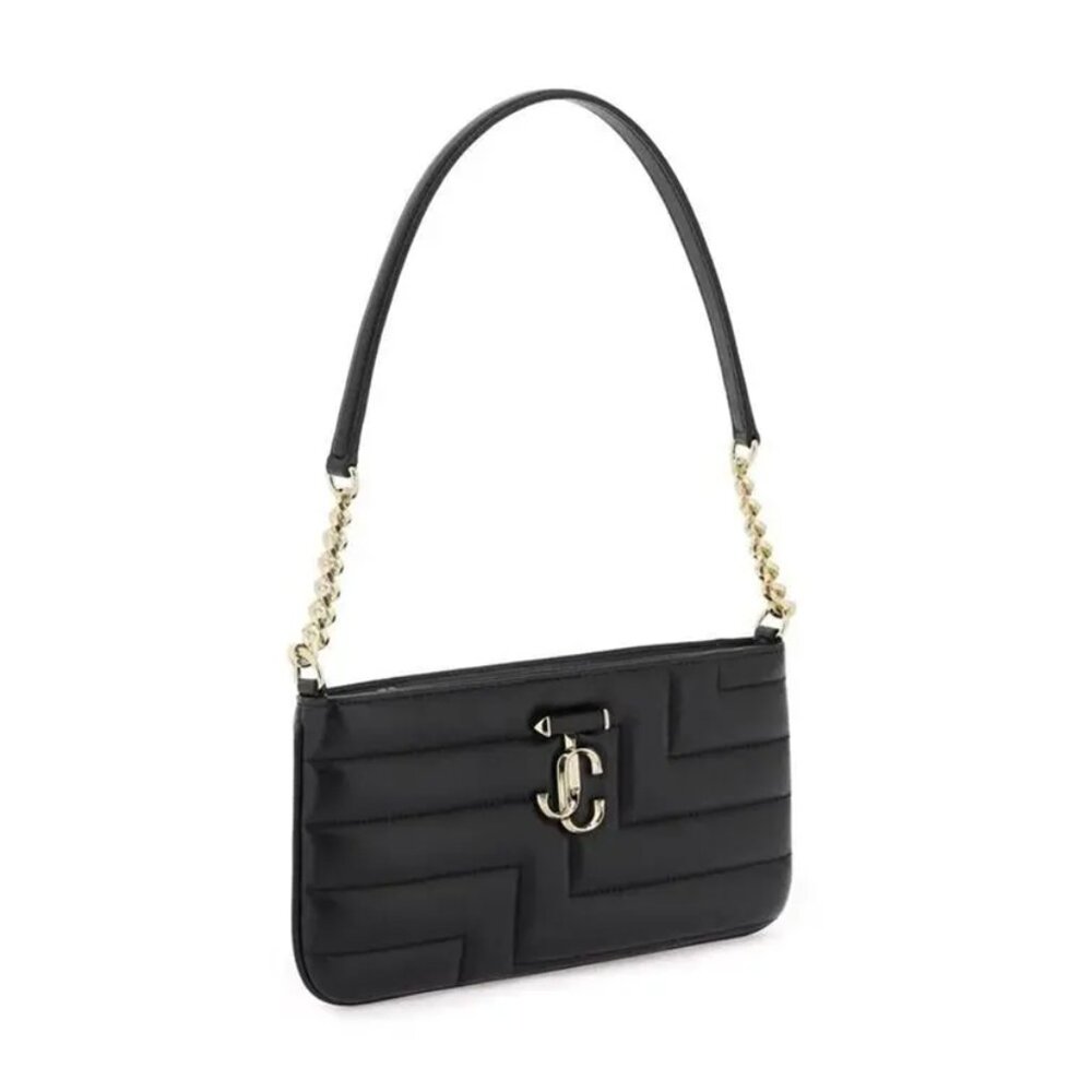 Jimmy Choo Avenue Slim Shoulder Bag - Black - New With Defects - Picture 3 of 12